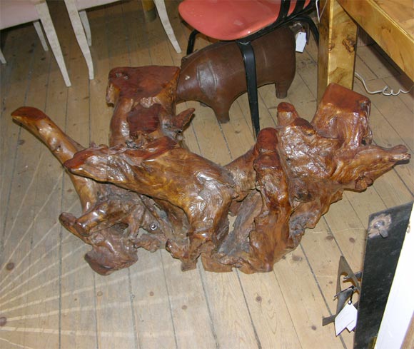 Natural Root Table Base