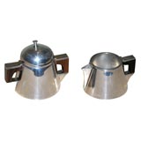 Deco Sterling Sugar and Creamer