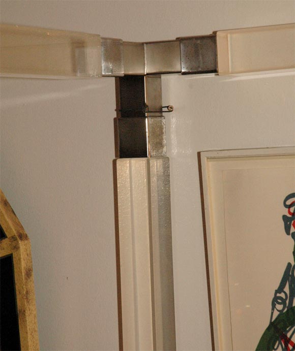 lucite canopy bed