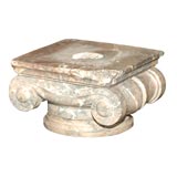 Marble pair of Ionic Capitals
