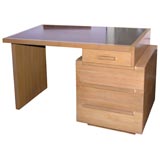 SMALL DESK IN LIMED OAK