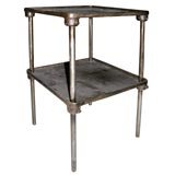 Cast Iron Industrial Side Table