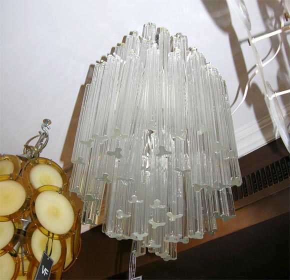 1970's Italian Venini Light Fixture
