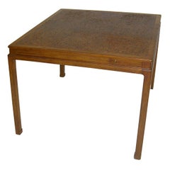 American Cork Top Game Table by Edward Wormley for Dunbar Furniture Company