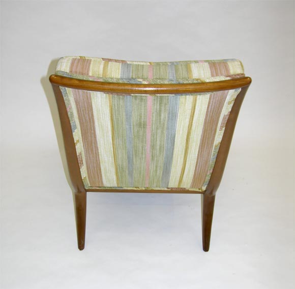 American Slipper Chairs by T.H. Robsjohn-Gibbings for Widdicomb Furniture Co. For Sale 1