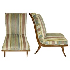 American Slipper Chairs by T.H. Robsjohn-Gibbings for Widdicomb Furniture Co.