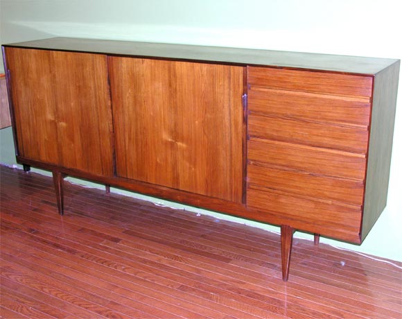 Tall Rosewood Sideboard