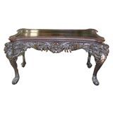 Heavily Carved Unique Chinese Table
