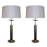 A Pair of Classic Modern Table Lamps by Tommi Parzinger