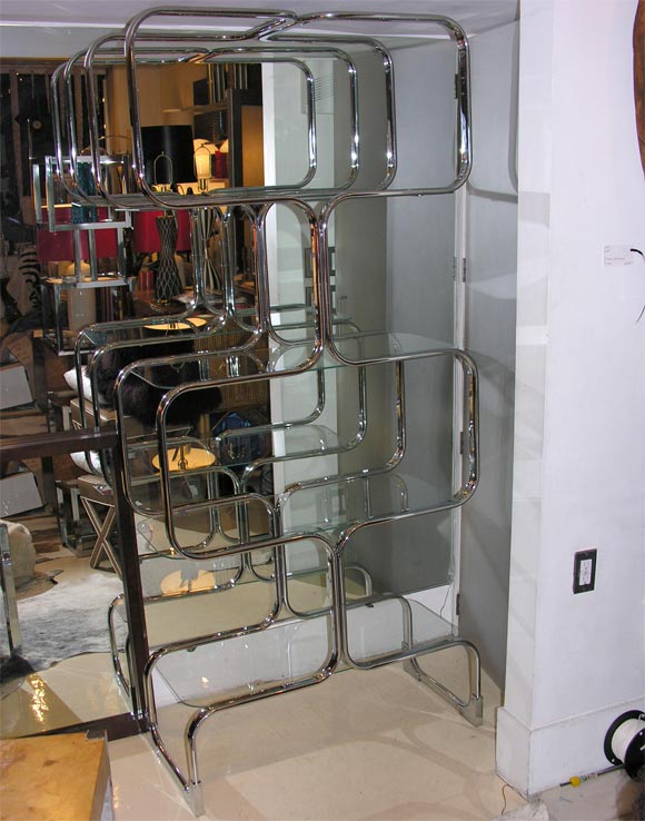 Chrome Etagere