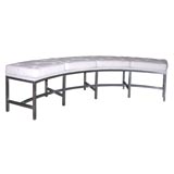 Curved Iron Custom Made Bench