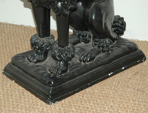 American Poodle Dog Statue