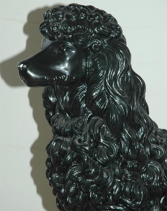 20th Century Poodle Dog Statue