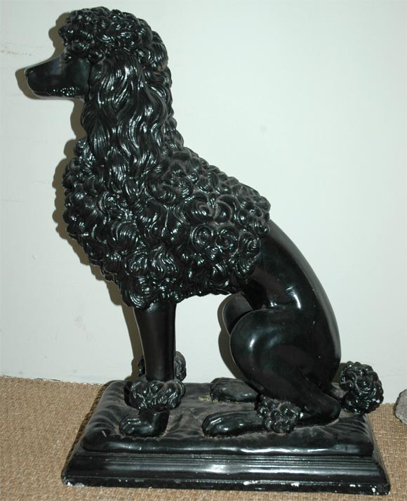Poodle Dog Statue 2