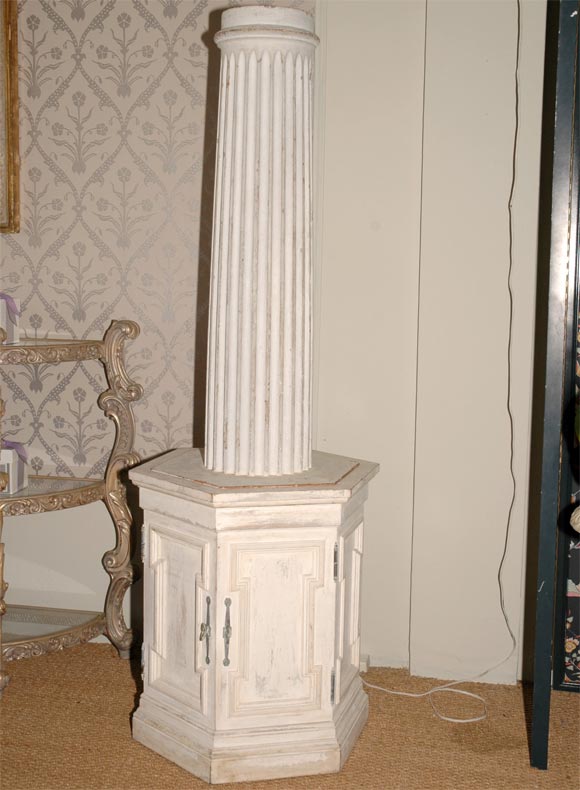 Pair of Garden Pedestals