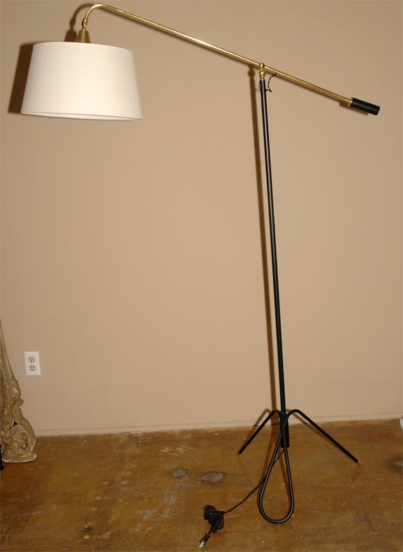 French  Iron Floor Lamp