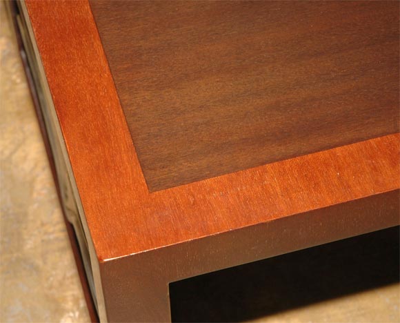 Mahogany TH Robsjohn-Gibbings Cocktail Table