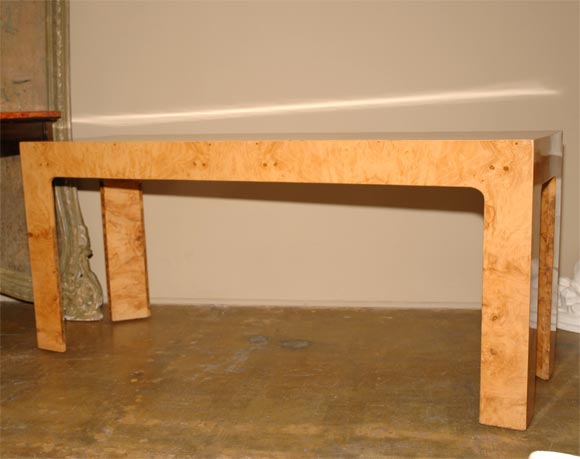 Paul Evans Burl Console