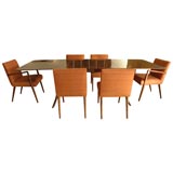 Saber Leg Dining Table and 6 Chairs by Robsjohn Gibbings