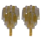 A pair of chandeliers by BAROVIER  ET  TOSO