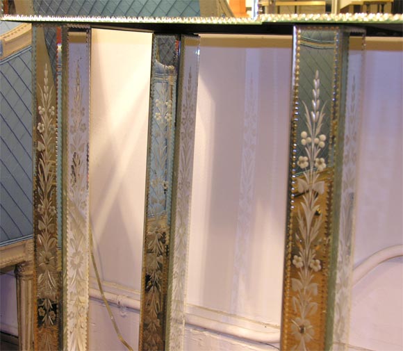 20th Century Mirrored console by Marc DuPlantier