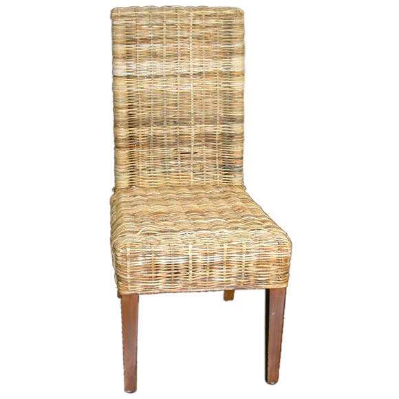 Wicker Chairs For Sale at 1stDibs