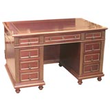 Napoleon III pedestal desk
