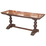 Baroque Walnut Trestle Table Baroque Walnut Trestle Table