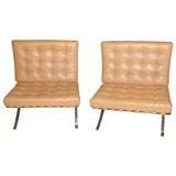 Pair of Mies Van Der Rohe Barcelona chairs