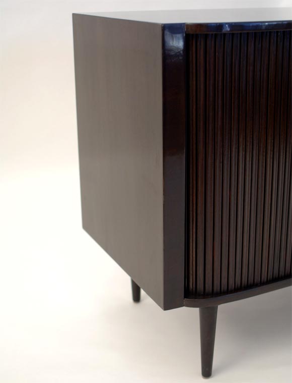 EDWARD WORMLEY TAMBOUR DOOR CABINET 1