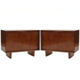 Pair Of Gilbert Rohde Small Cabinets