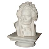 Carrera Marble Bust of Beethoven