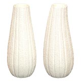 Sea Cucumber Vases, pair