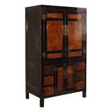 Black Lacquer/Burl Sichuon Chest