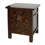 Black Butterfly Side Chest