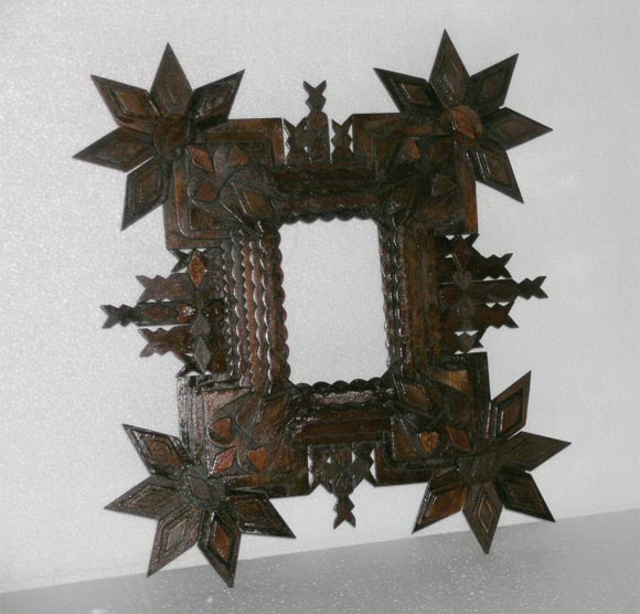 beautifully made from layers of wood in different stain colors.