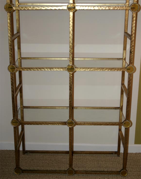 Italian Gilt Iron Etagere 2