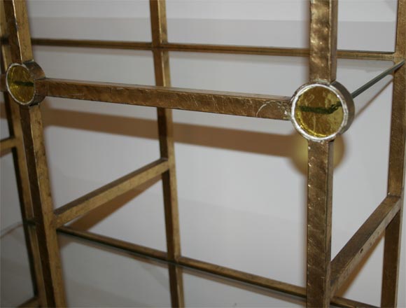 Italian Gilt Iron Etagere 3