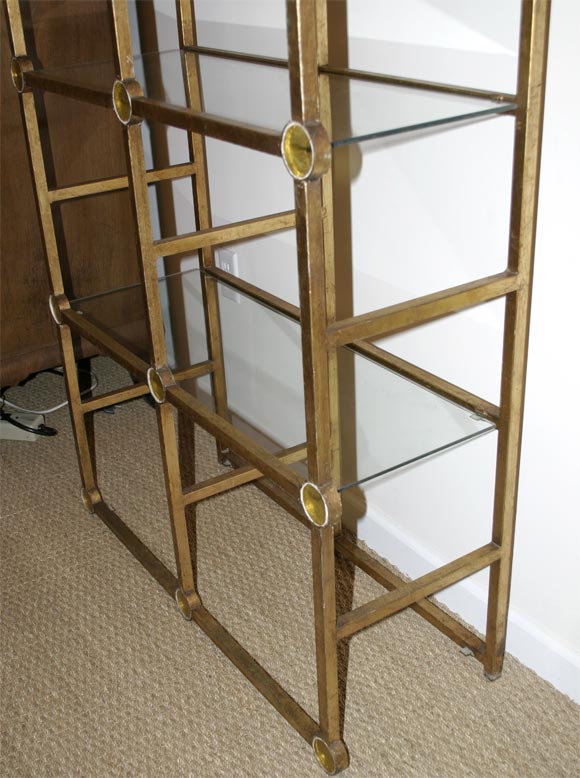 Italian Gilt Iron Etagere 5