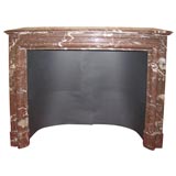 LOUIS 14TH STYLE MARBLE MANTEL