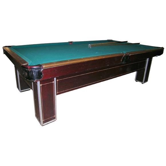 regulation size billiards table at 1stDibs