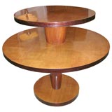 A Two Tiered Art Deco Occasional Table