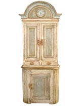 Swedish Cupboard with Clock Swedish Cupboard with Clock