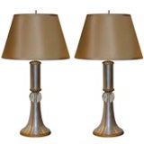 Pair of Machine Age Lamps Designed by Russel Wright