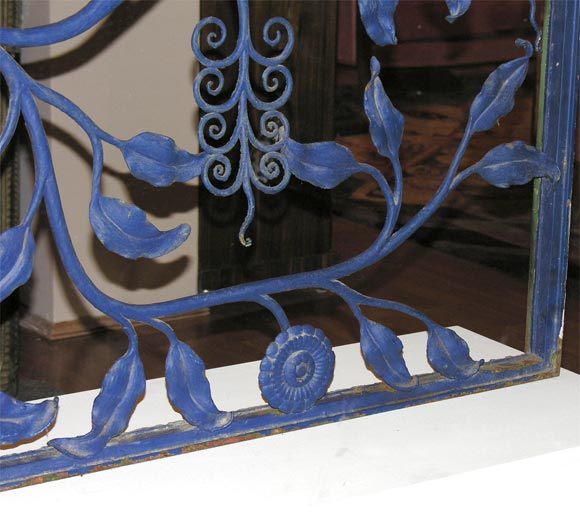 Mid-20th Century French Art Deco Window Gate by Edgar Brandt