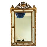 Large Gilt Overmantle Mirror