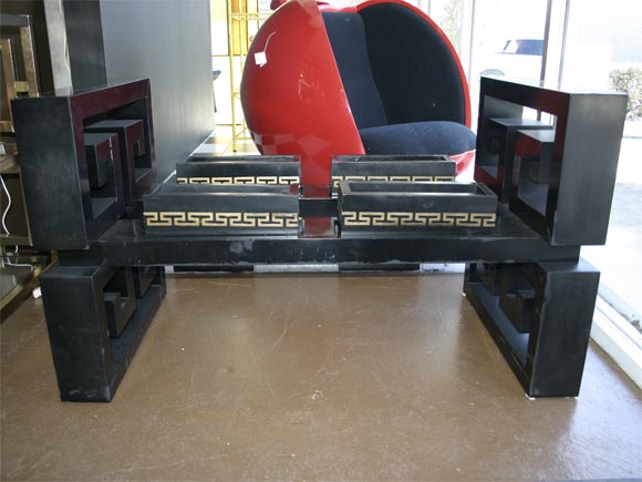 Greek Key Dining Table