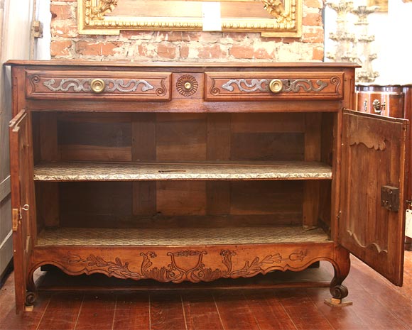 18th. c Walnut Buffet