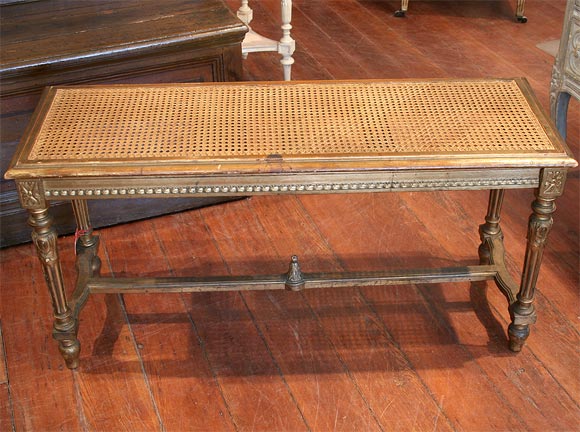Napoleon lll Gilded Bench
