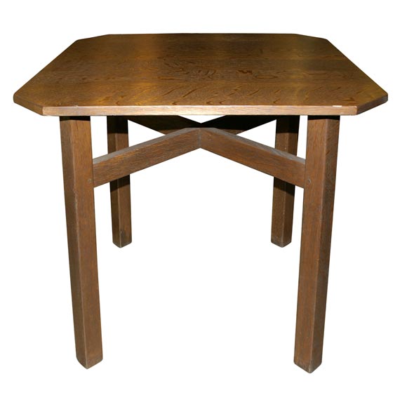 L&JG Stickley Game Table at 1stDibs